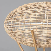 Lampadaire aus Rattan im modernen Design Rattan Deko