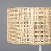 Rattan Lampadaire mit Fuß für stilvolle Raumbeleuchtung Rattan Deko