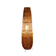 Retro Rattan Stehlampe für gemütliche Atmosphäre - Rattan Deko