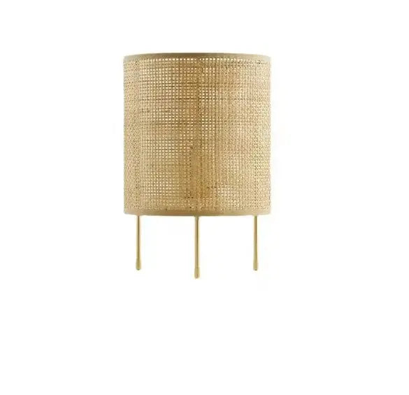 Elegante Rattanlampe für stilvolle Wohnräume - Rattan Deko