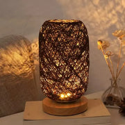 Rattan Nachtlicht für stimmungsvolle Beleuchtung Rattan Deko