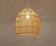 Chic Rattan Pendelleuchte für stilvolle Räume Rattan Deko