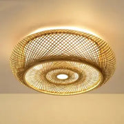 Vintage Rattan Lampe für ein gemütliches Ambiente Rattan Deko