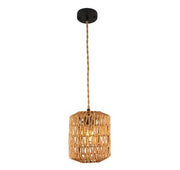 Klassische Rattan-Lampe für stilvolle Beleuchtung Rattan Deko