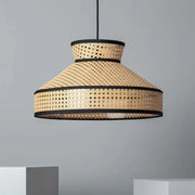 Lustre Suspension aus Rattan für ein harmonisches Ambiente Rattan Deko