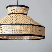 Lustre Suspension aus Rattan für ein harmonisches Ambiente Rattan Deko