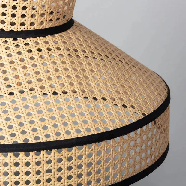 Lustre Suspension aus Rattan für ein harmonisches Ambiente Rattan Deko