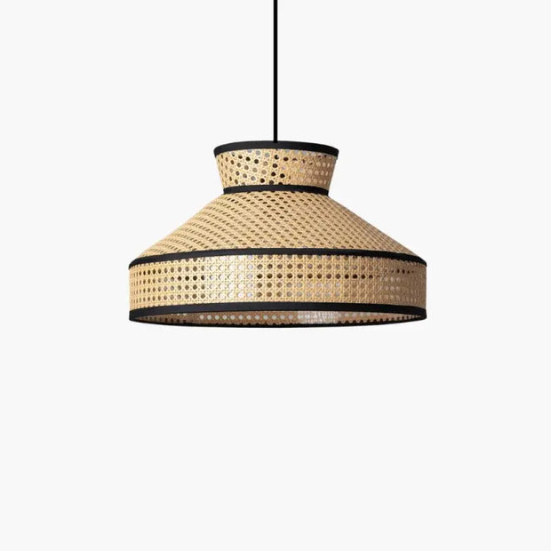 Lustre Suspension aus Rattan für ein harmonisches Ambiente Rattan Deko