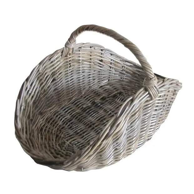 Rattan Holzkorb für Kamin und Ofen - Rattan Deko