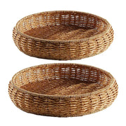 Rattan-Obstkorb - Rattan Deko