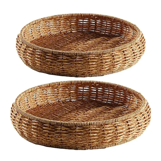Rattan-Obstkorb - Rattan Deko