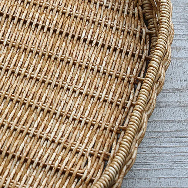 Rattan-Obstkorb - Rattan Deko