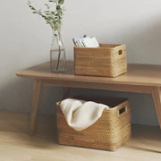 Rattankorb Rattan Deko
