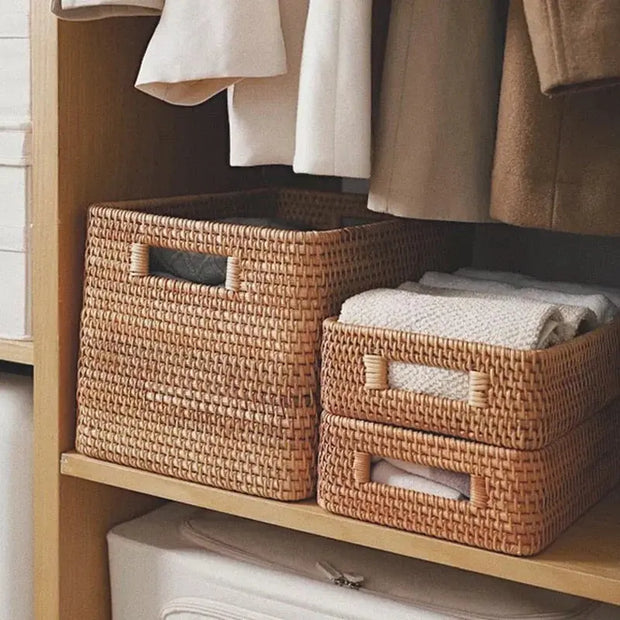 Rattankorb Rattan Deko