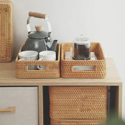 Rattankorb Rattan Deko