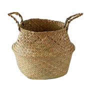 Weidenkorb Übertopf Rattan Deko