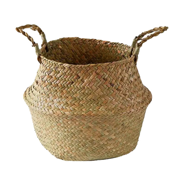 Weidenkorb Übertopf Rattan Deko