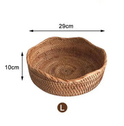 Rattankorb Obstschale Rattan Deko
