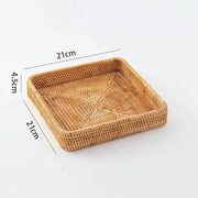 Rattan-Küchenkorb Rattan Deko