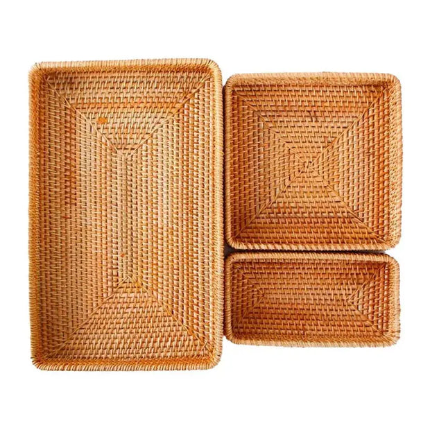 Rattan-Küchenkorb Rattan Deko
