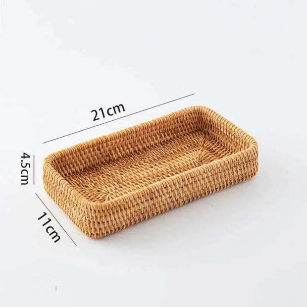 Rattan-Küchenkorb Rattan Deko