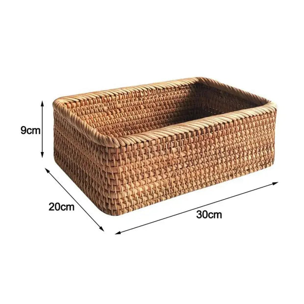 Korbflechterei Badezimmerkorb Rattan Deko