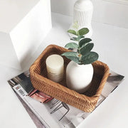 Korbflechterei Badezimmerkorb Rattan Deko