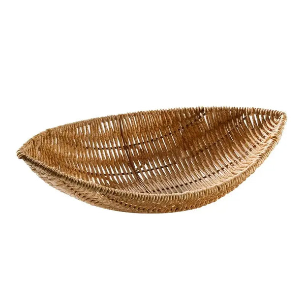 Ovaler Rattan-Korb - Rattan Deko