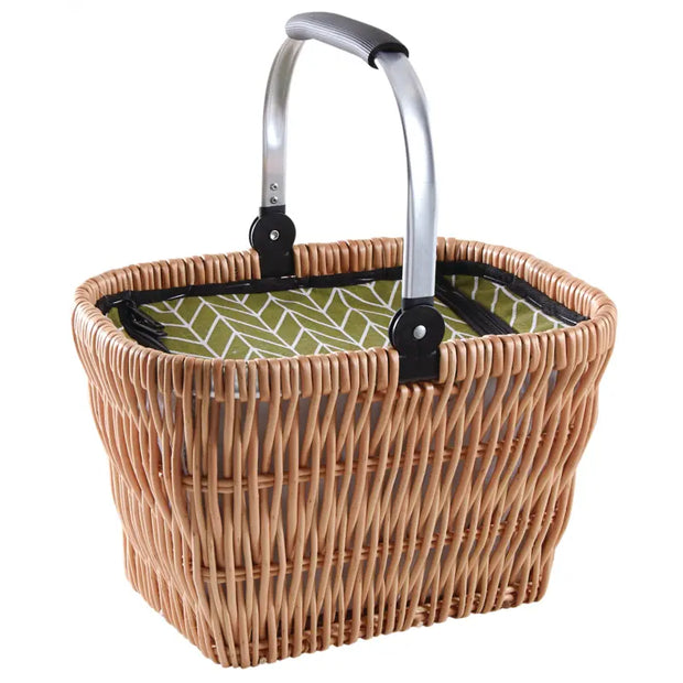Isolierter Weidenkorb - Rattan Deko