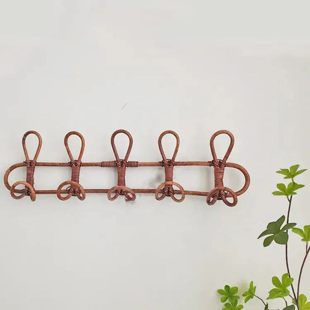 Vintage Rattan Garderobenständer | LOU - Rattan Deko