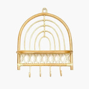 Regenbogen Rattan Wandhaken Rattan Deko