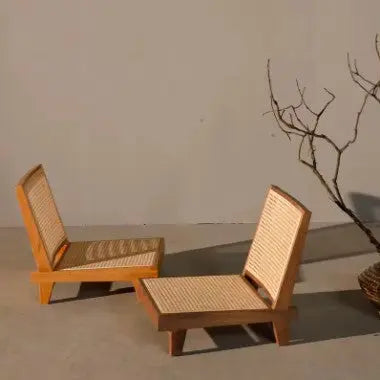 Japanischer Rattansessel für stilvolles Wohnen - Rattan Deko