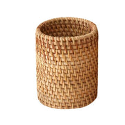 Rattan Aufbewahrungstopf - Rattan Deko