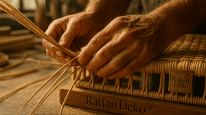 rattan-deko
