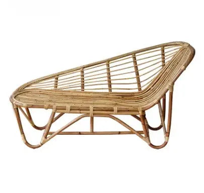 Inkliniersessel aus Rattan für gemütliches Sitzen - Rattan Deko