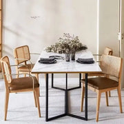 Rattansessel für Esszimmer im modernen Design - Rattan Deko