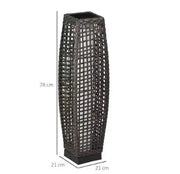 Rattan Stehlampe für den Garten Rattan Deko