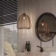 Rattan Laterne Pendelleuchte Rattan Deko