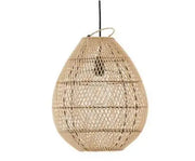 Retro-Rattan-Hängeleuchte - Rattan Deko