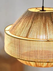 Japanisches Design Rattan Pendelleuchte Rattan Deko
