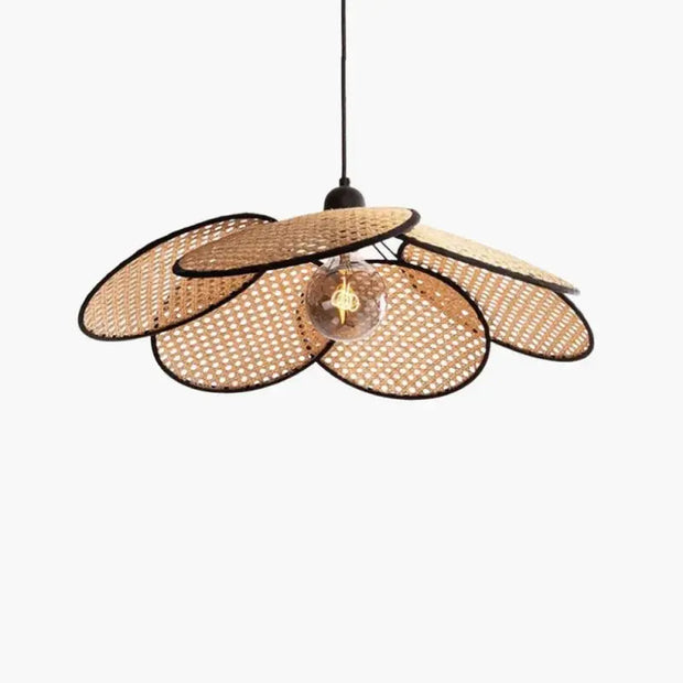 Aufhängung Korbgeflecht Blütenblatt | FLORAISON - Rattan Deko