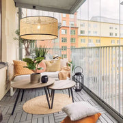 Vintage Rattan Hängeleuchte | HARMONIE - Rattan Deko