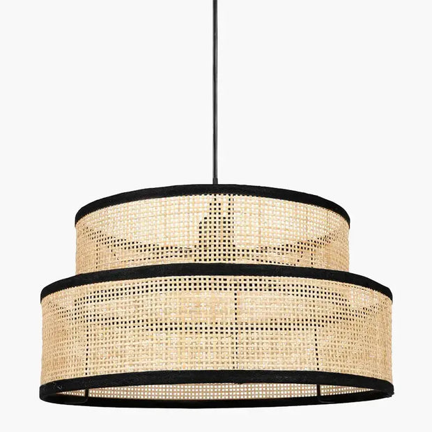 Rattanhängeleuchte Ø 35cm | YUCA - Rattan Deko