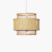 Hängelampe Rattan Design | LUMINATURE - Rattan Deko