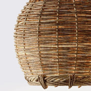 Japandi Rattan Hängelampe | ZÉNITH - Rattan Deko