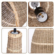 Lange Rattan Hängeleuchte | ALLURE - Rattan Deko