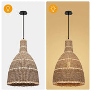 Lange Rattan Hängeleuchte | ALLURE - Rattan Deko