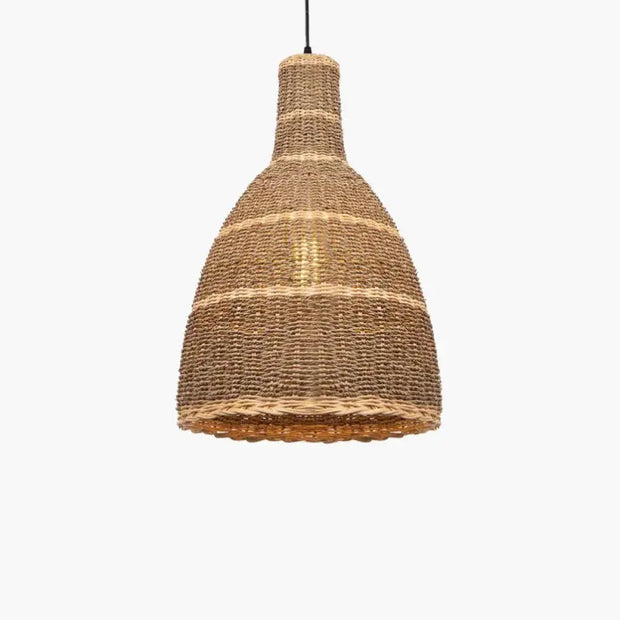 Lange Rattan Hängeleuchte | ALLURE - Rattan Deko