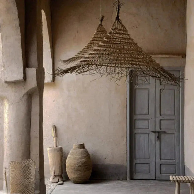 Marokkanische Rattan-Hängeleuchte | SAHARA - Rattan Deko