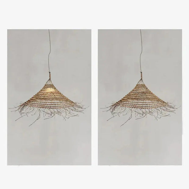 Marokkanische Rattan-Hängeleuchte | SAHARA - Rattan Deko